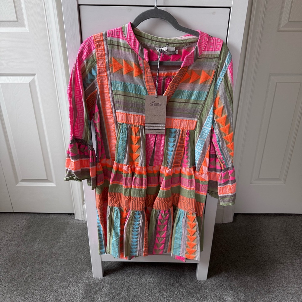Devotion TWINS Multicolor Patterned Dress